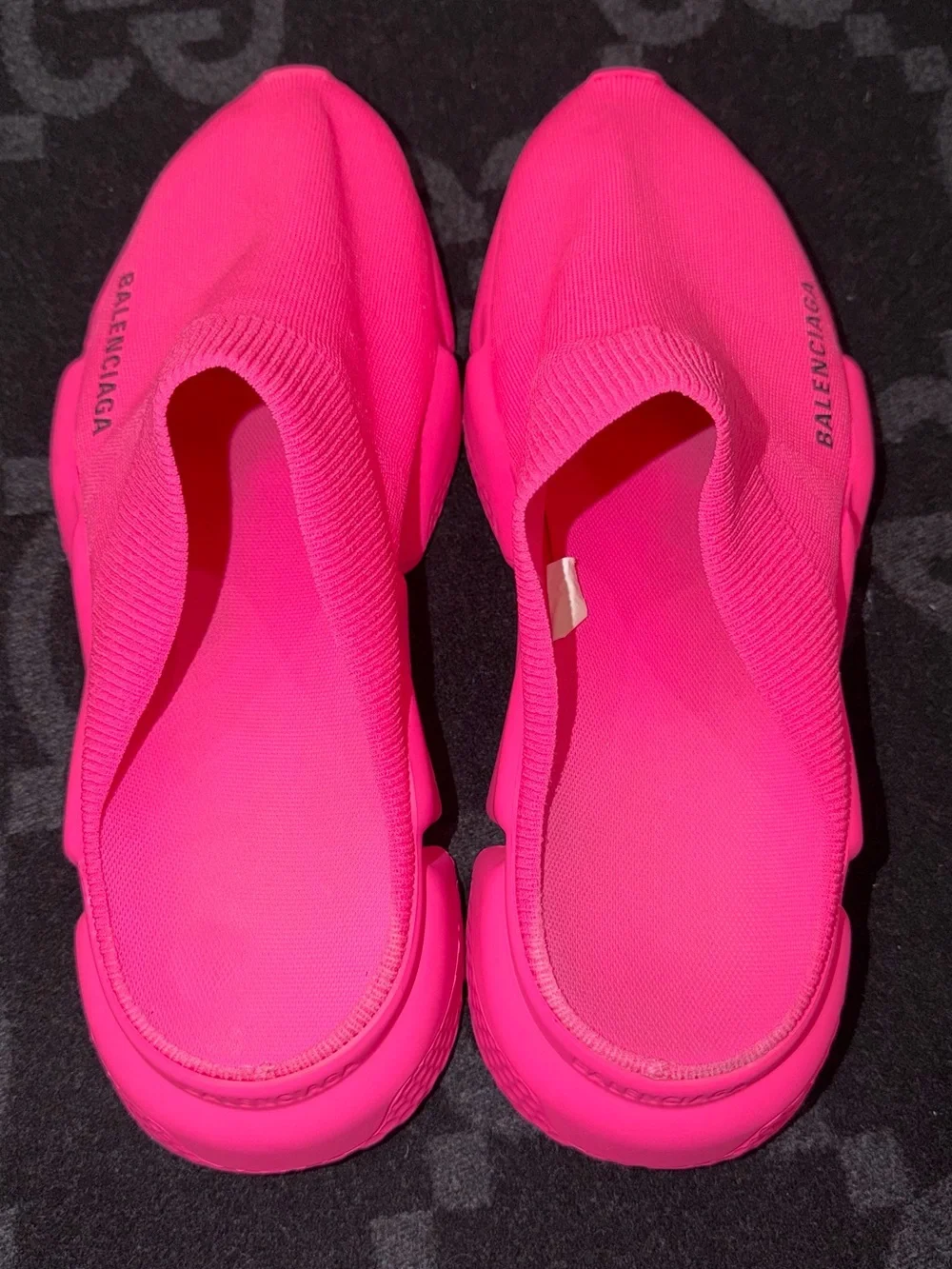 Balenciaga Women’s Hot Pink Speed Sock Sneakers